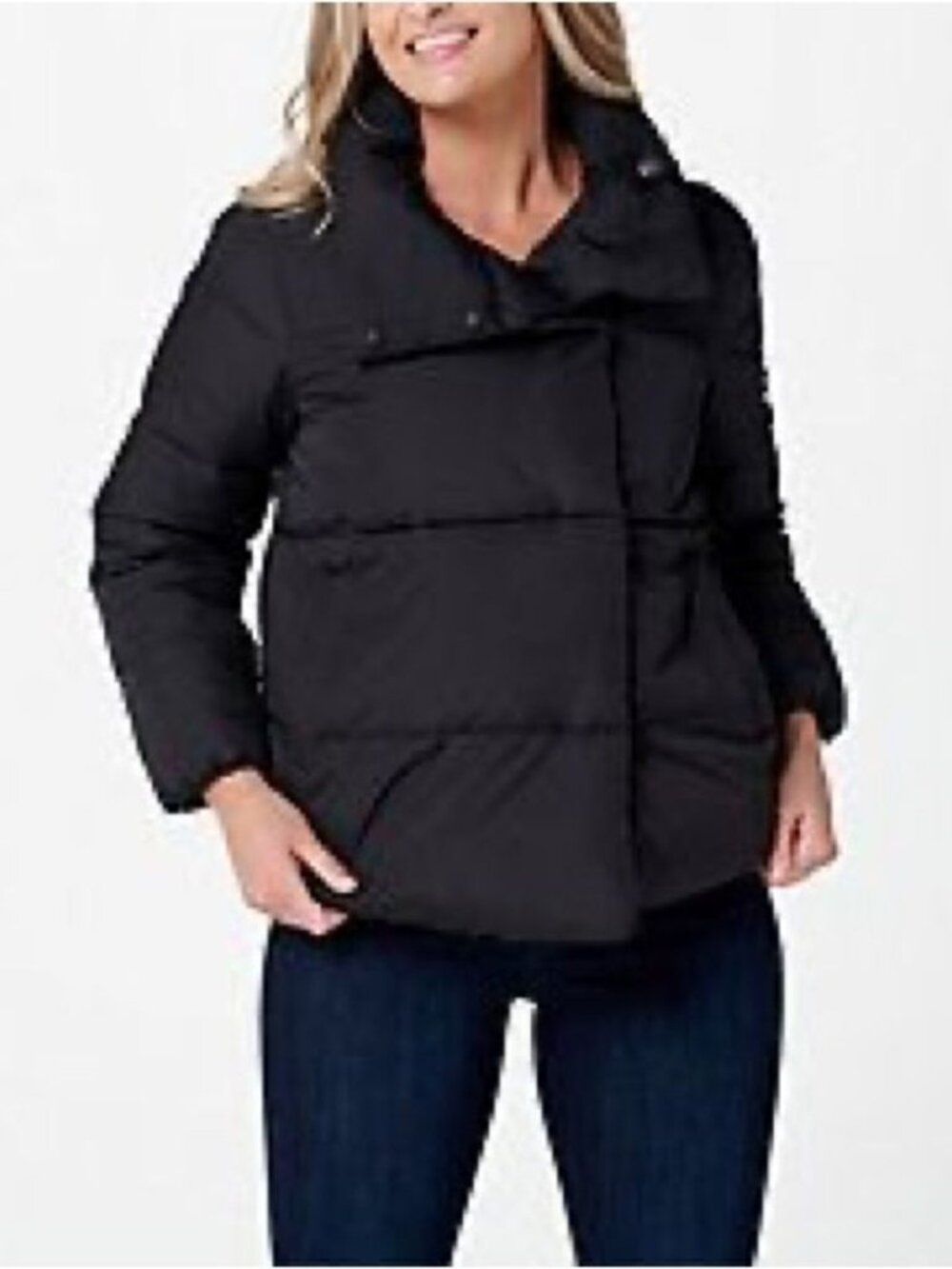Isaac Mizrahi Live! Always Isaac Short Puffer Coat